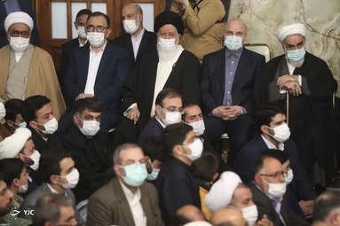 سخنرانی نوروزی رهبر انقلاب در حرم مطهر رضوی