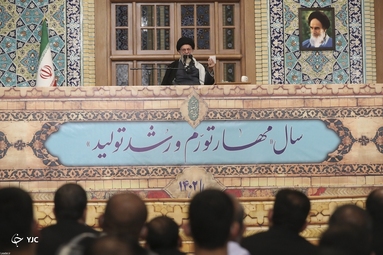 سخنرانی نوروزی رهبر انقلاب در حرم مطهر رضوی