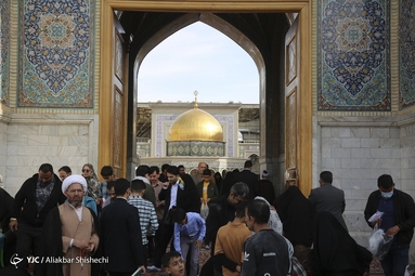 سخنرانی نوروزی رهبر انقلاب در حرم مطهر رضوی