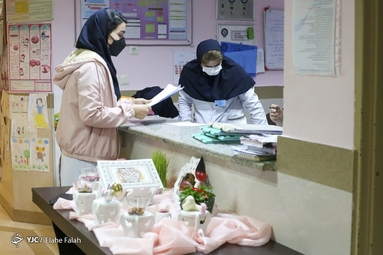 جشن تحویل سال نو در کنار کودکان مبتلا به سرطان