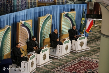 جزءخوانی قرآن کریم در حرم عبدالعظیم حسنی(ع)