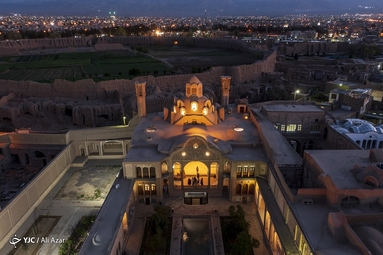 مسافران نوروزی در کاشان