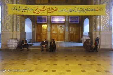 مراسم افطاری در حرم مطهر حضرت عبدالعظیم حسنی (ع)
