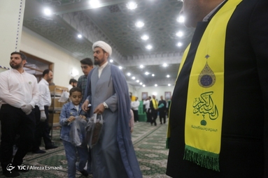مراسم افطاری در حرم مطهر حضرت عبدالعظیم حسنی (ع)