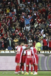 لیگ برتر فوتبال/ پرسپولیس تهران ۳ - ملوان بندرانزلی ۰
