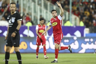 لیگ برتر فوتبال/ پرسپولیس تهران ۳ - ملوان بندرانزلی ۰