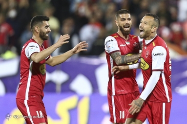لیگ برتر فوتبال/ پرسپولیس تهران ۳ - ملوان بندرانزلی ۰