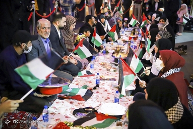 ضیافت افطاری فلسطینی