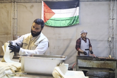 ضیافت افطاری فلسطینی
