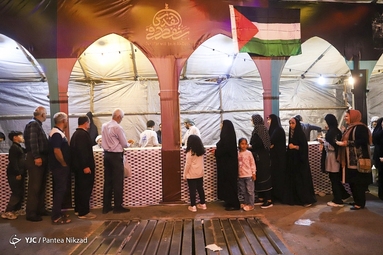 ضیافت افطاری فلسطینی