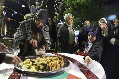 ضیافت افطاری فلسطینی