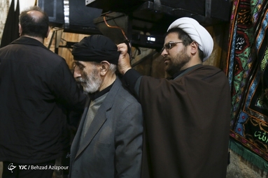 مراسم عزاداری شهادت امام علی (ع) در بازار تاریخی تبریز