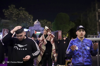 مراسم شب احیا بیست و سوم ماه مبارک رمضان ۱۴۰۲ - میدان فلسطین