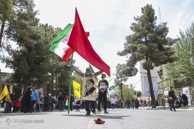 راهپیمایی روز قدس ۱۴۰۲ - کرمان