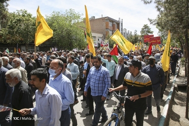 راهپیمایی روز قدس ۱۴۰۲ - کرمان