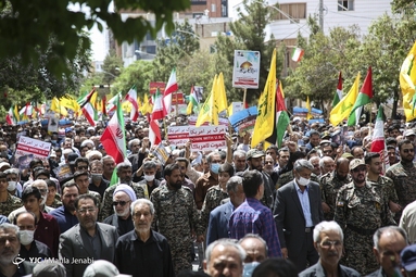 راهپیمایی روز قدس ۱۴۰۲ - کرمان
