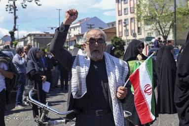 راهپیمایی روز قدس ۱۴۰۲ - رشت