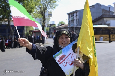 راهپیمایی روز قدس ۱۴۰۲ - رشت