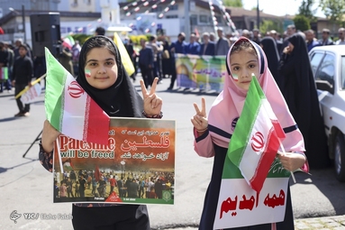 راهپیمایی روز قدس ۱۴۰۲ - رشت