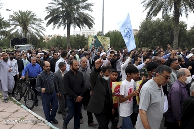 راهپیمایی روز قدس ۱۴۰۲ - کیش