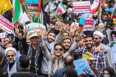 راهپیمایی روز قدس ۱۴۰۲ - قم