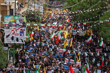 راهپیمایی روز قدس ۱۴۰۲ - قم
