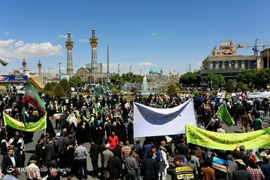 راهپیمایی روز قدس ۱۴۰۲ - مشهد مقدس