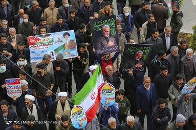 راهپیمایی روز قدس ۱۴۰۲ - همدان