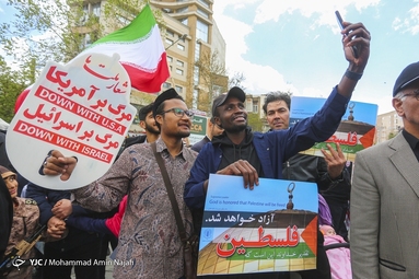 راهپیمایی روز قدس ۱۴۰۲ - همدان