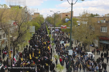 راهپیمایی روز قدس ۱۴۰۲ - همدان