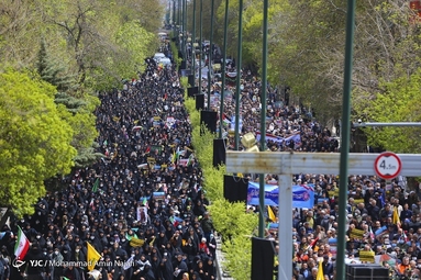 راهپیمایی روز قدس ۱۴۰۲ - همدان