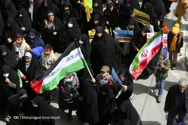 راهپیمایی روز قدس ۱۴۰۲ - همدان