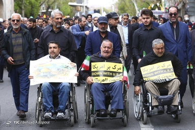 راهپیمایی روز قدس ۱۴۰۲ - تبریز