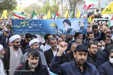 راهپیمایی روز قدس ۱۴۰۲ - زنجان