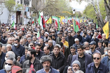 راهپیمایی روز قدس ۱۴۰۲ - زنجان