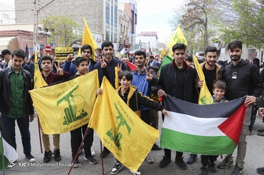 راهپیمایی روز قدس ۱۴۰۲ - زنجان