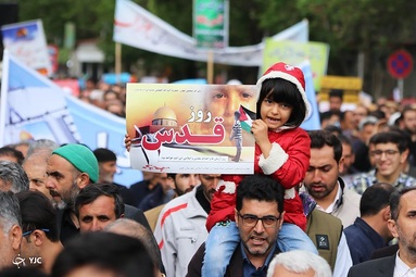 راهپیمایی روز قدس ۱۴۰۲ - خوی