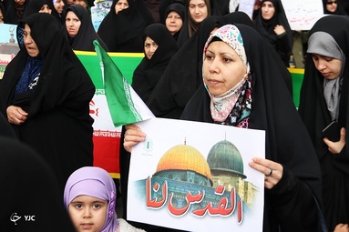 راهپیمایی روز قدس ۱۴۰۲ - خوی