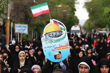 راهپیمایی روز قدس ۱۴۰۲ -خوی