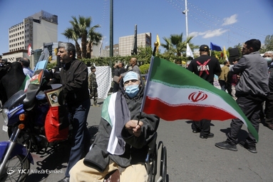 راهپیمایی روز قدس ۱۴۰۲ - تهران