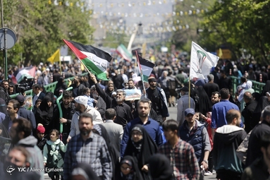 راهپیمایی روز قدس ۱۴۰۲ - تهران