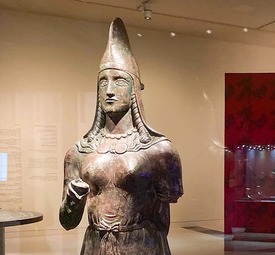 تندیس برنزی شهبانوی ساسانی 