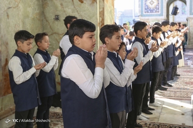 اقامه نماز عید سعید فطر در حرم مطهر رضوی(ع)