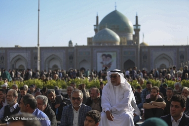 اقامه نماز عید سعید فطر در حرم مطهر رضوی(ع)