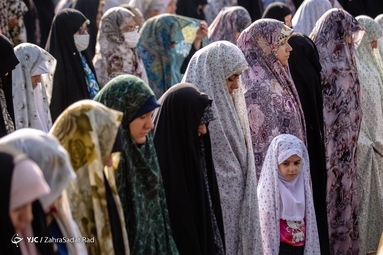 اقامه نماز با شکوه عید سعید فطر در مصلی تهران