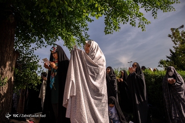 اقامه نماز با شکوه عید سعید فطر در مصلی تهران