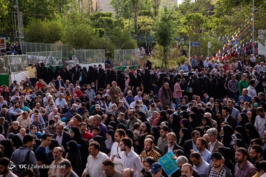 اقامه نماز با شکوه عید سعید فطر در مصلی تهران