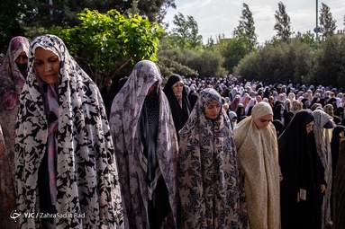 اقامه نماز با شکوه عید سعید فطر در مصلی تهران