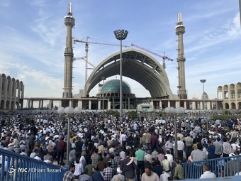اقامه نماز با شکوه عید سعید فطر در مصلی تهران