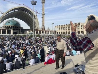 اقامه نماز با شکوه عید سعید فطر در مصلی تهران